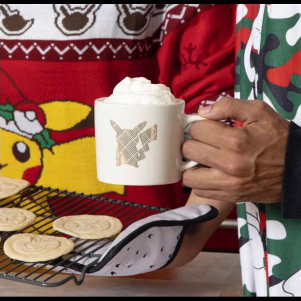 Pokémon Ceramic Mug & Plate Tea Set 4-Piece RARE